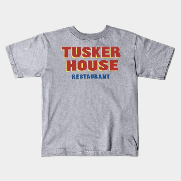 Tusker House Logo Kids T-Shirt by Mouse Magic with John and Joie